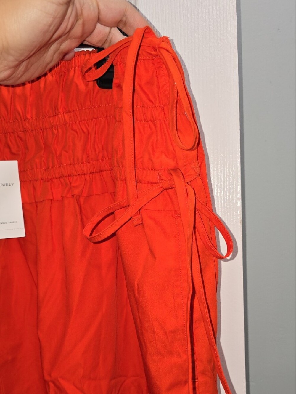 Free Assembly Bright Orange Skirt Size XXL (20) - Picture 5 of 10